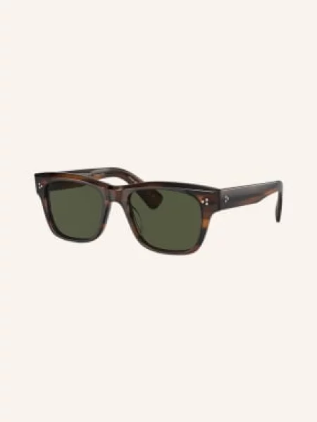 Oliver Peoples Akcesoria unisex ONE SIZE Okulary przeciwsłoneczne Birell Sun brązowy