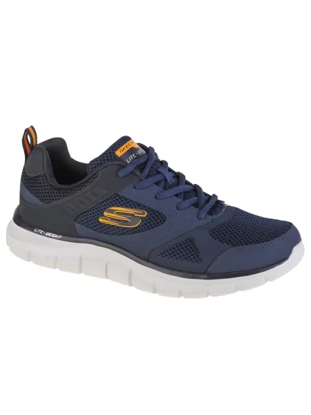 Buty sportowe Sneakersy Skechers Track-Syntac niebieskie