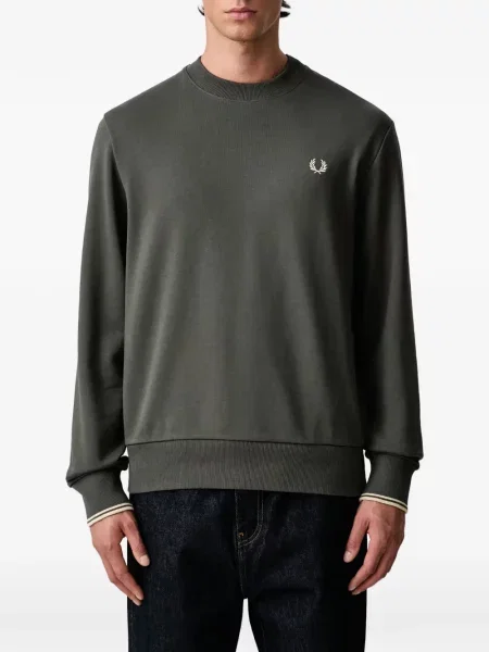 Džemper Fred Perry s vezom zelena