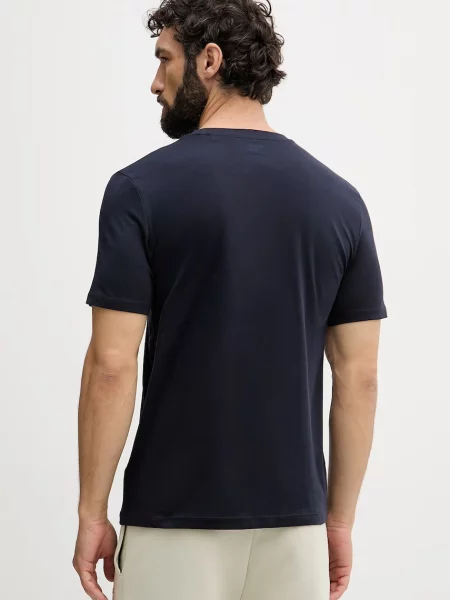 Guess T-shirt AMBROGIO granatowa