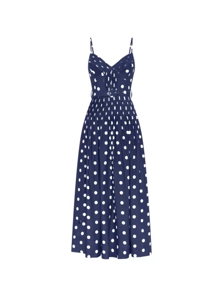 Rochie midi Nicholas albastru