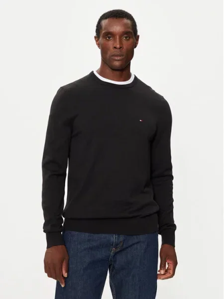 Pulover Tommy Hilfiger črna