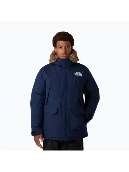 Geacă pentru bărbați The North Face Mcmurdo Parka summit navy albastru închis