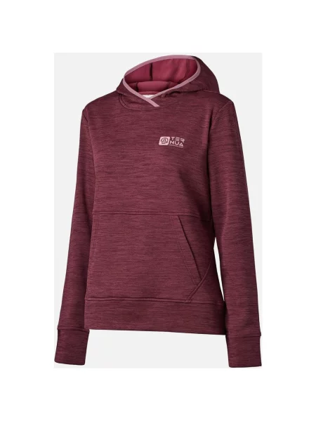 Bluza z kapturem Ternua Toslow bordowa XL czerwona