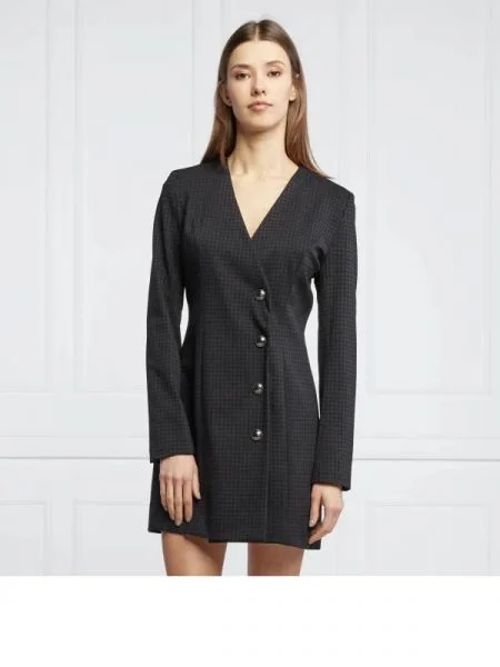 GUESS Ruha SANTA DRESS fekete