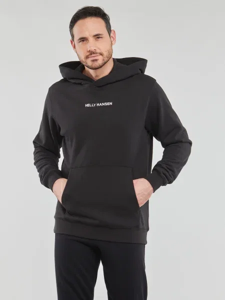Mikina s kapucňou Helly Hansen čierna