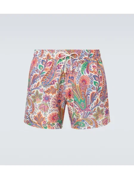 Slip de baie Etro cu model paisley