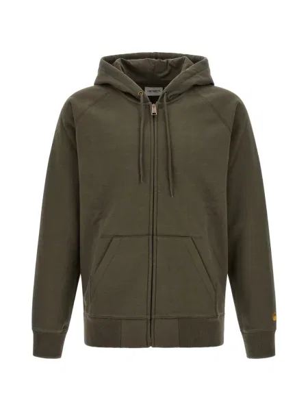 Geacă Carhartt Wip cu glugă verde
