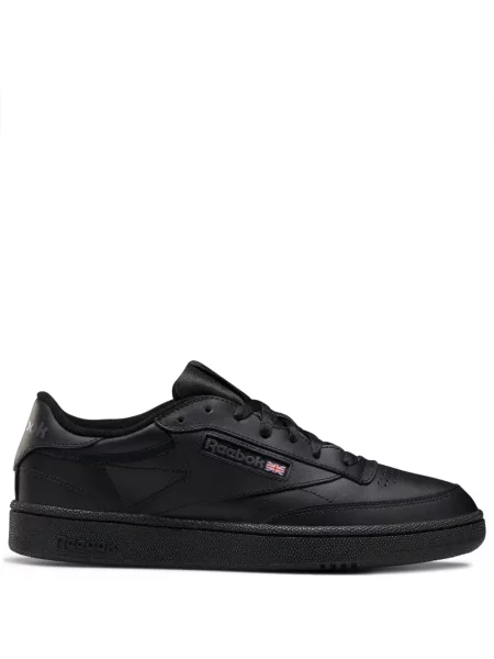 Sneakers Reebok Club C 85 με κορδόνια με δαντέλα μαύρο