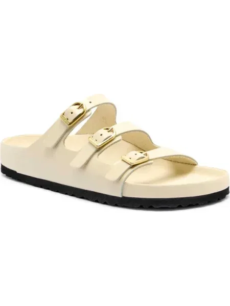 Birkenstock Bőr papucs Florida D-Buckle | narrow fit
