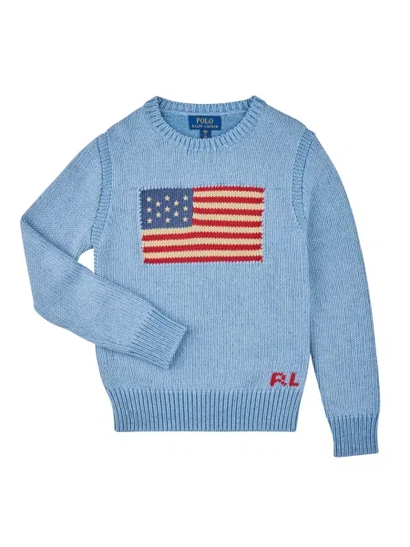 Sveter Polo Ralph Lauren modrá