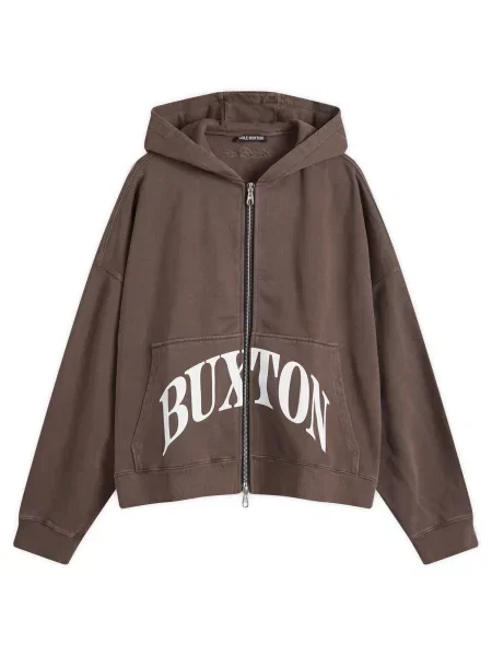 Bluza z kapturem Cole Buxton brązowa
