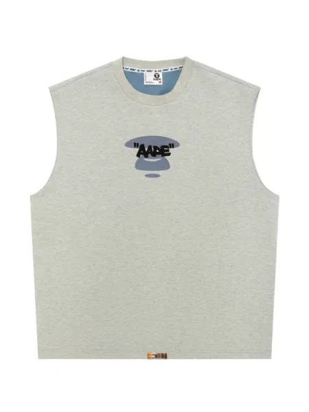 Vestă Aape By A Bathing Ape cu aplicații gri