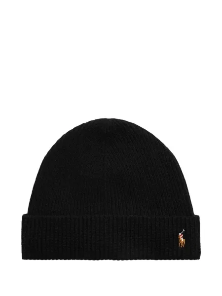 Căciulă Polo Ralph Lauren de lână negru