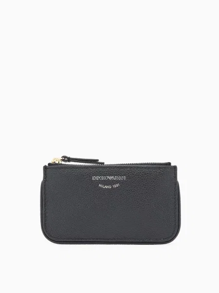 Emporio Armani Гаманець Шкіра чорний