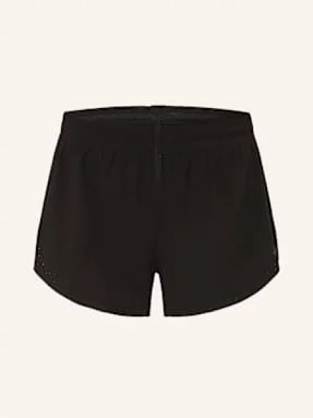 Szorty Do Biegania 2 W 1 schwarz czarne