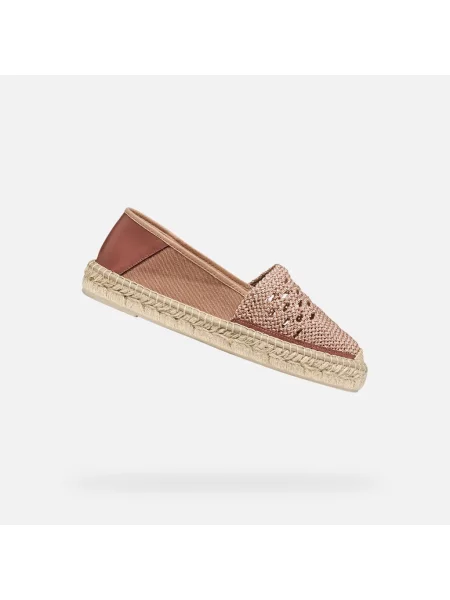 Geox espadrile D LAMPEDUSA roz