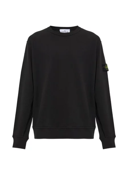 Pulover Stone Island cu strasuri negru