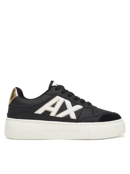 Sneakersy Armani Exchange czarne