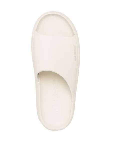 Papuci Ambush slip-on alb