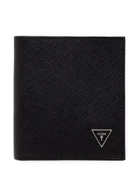 Portofel Guess cu autograf negru
