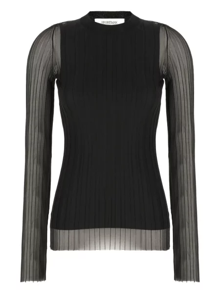 Top Sportmax lung negru