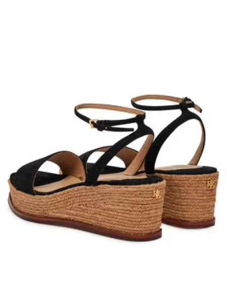 LAUREN RALPH LAUREN Espadrilky Leona černá