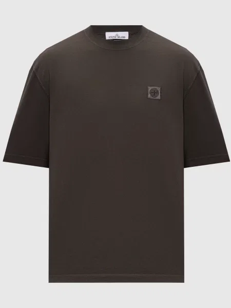 Футболка кольору хакі Stone Island