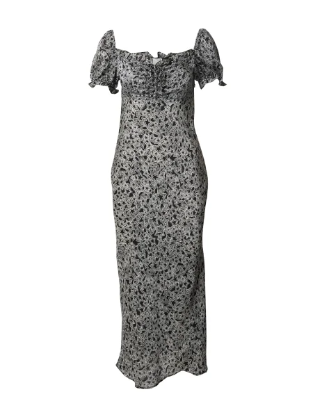 TOPSHOP Rochie gri negru