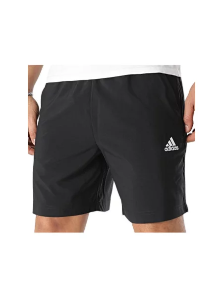 Pantaloni scurți Adidas cu autograf negru