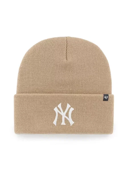 Téli sapka 47 Brand MLB New York Yankees Haymaker khaki. Méret: OS zöld