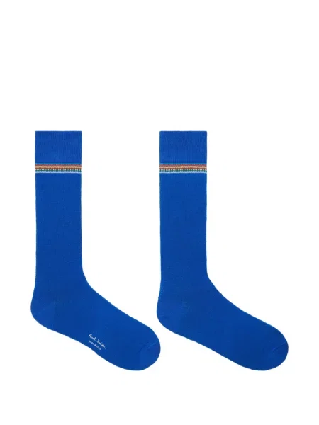 Șosete Paul Smith cu dungi albastru
