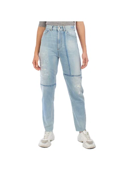 Pantaloni Emporio Armani albastru