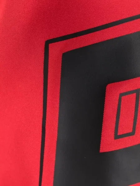 Spodní díl plavek Philipp Plein s potiskem červený