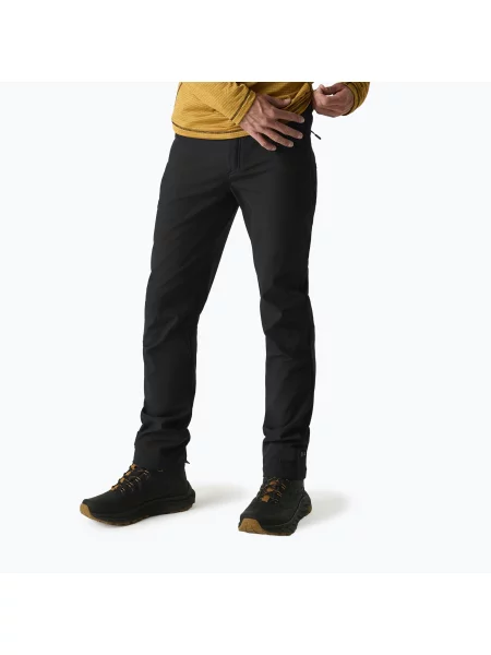 Pantaloni softshell pentru bărbați REGATTA Geo Softshell black negru