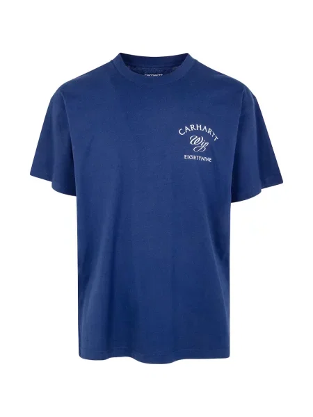 Tricou Carhartt Wip cu imagine albastru