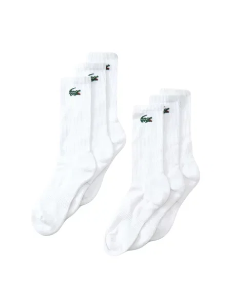 Skarpety Lacoste białe