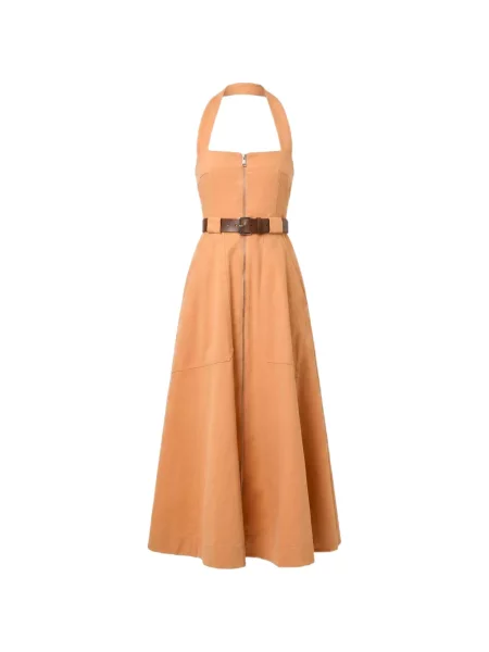 Rochie maxi Nicholas portocaliu