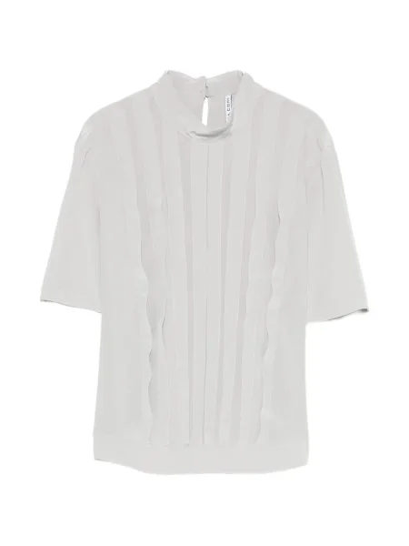 Top Liviana Conti plisat gri