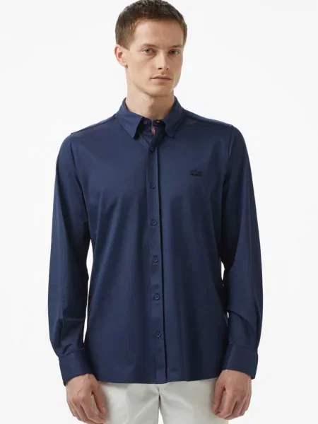 Сорочка Lacoste блакитна