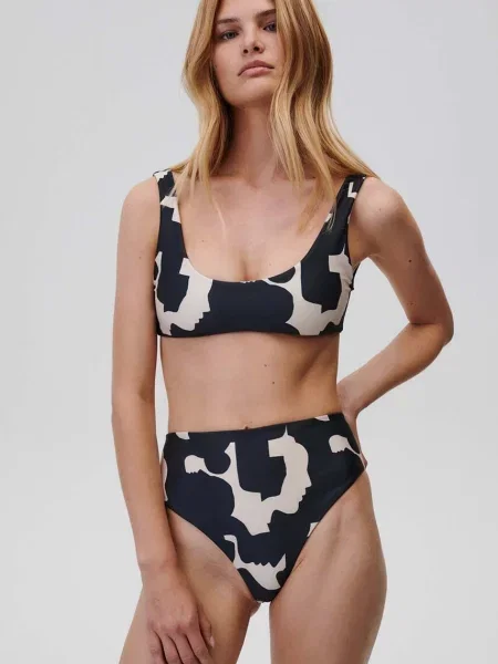 Undress Code biustonosz kąpielowy Castaway miękka miseczka czarny