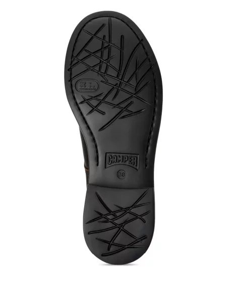 Pantofi derby Camper cu șireturi din piele negru