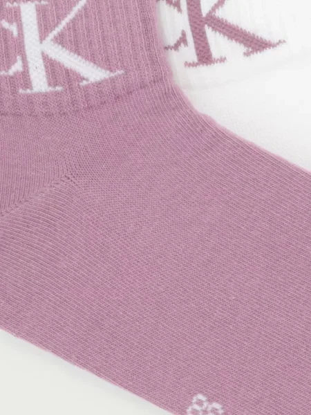 Calvin Klein Jeans ponožky dámske s bavlnou béžová