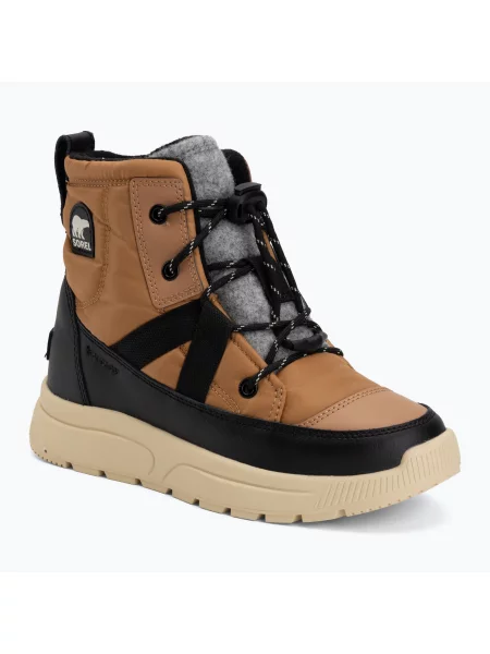 Gyerek hótaposó Sorel Whitney III Mid Wp tawny buff. Méret: 38 EU barna