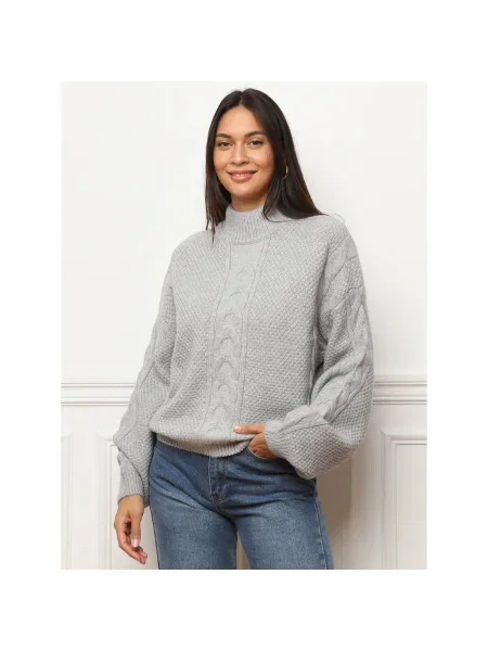 Pulover La Modeuse gri