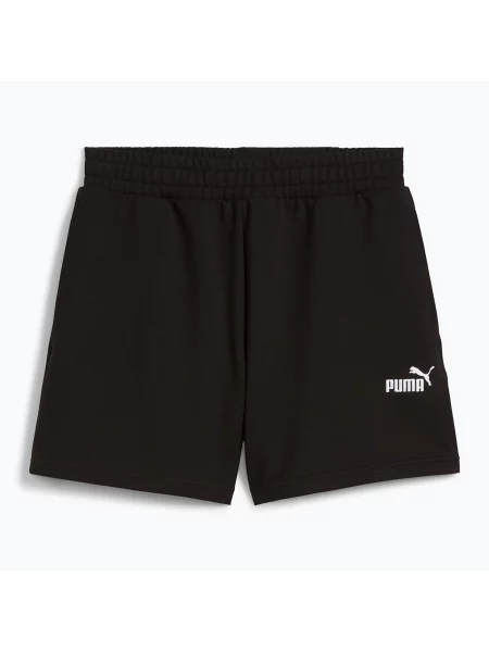 Дамски къси панталони PUMA ESS Small No. 1 Logo 4 Lightweight High puma black черно