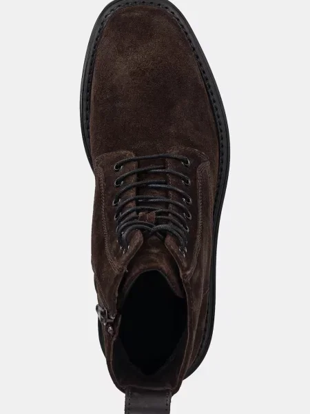 Замшевые кроссовки Gant коричневые