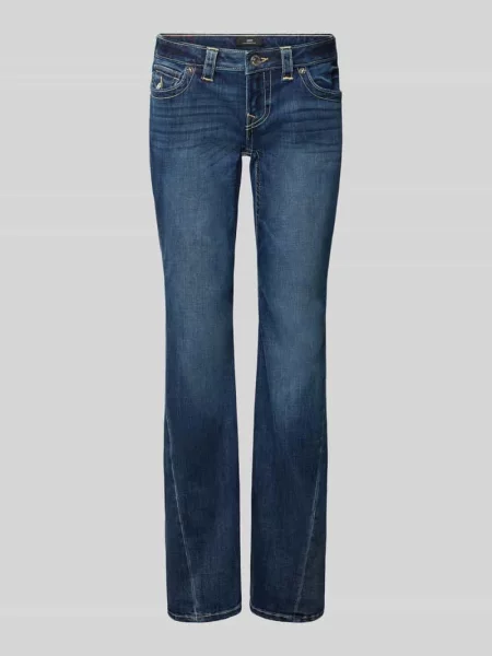 Jeansy Bootcut z mieszanka bawełny model JOEY' True Religion niebieskie