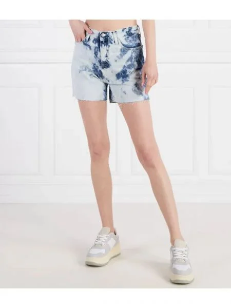 CALVIN KLEIN JEANS Pantaloni scurți MOM | Mom Fit albastru