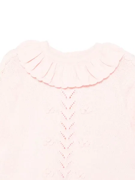 Sweter dziecięcy Louise Misha różowy